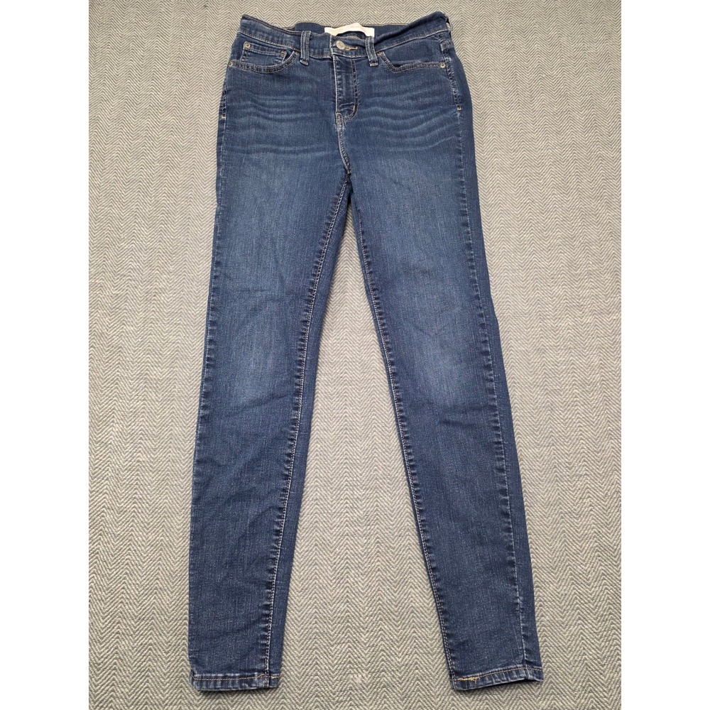Signature by Levi Strauss Gold Label Womens High Rise Jegging Dark Wash‎ 7 W28